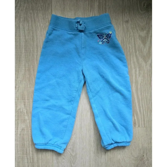 Childrens Place Butterfly Princess Y2K Blue Hoodie Jogger Sweatsuit Set 18M - Picture 5 of 9